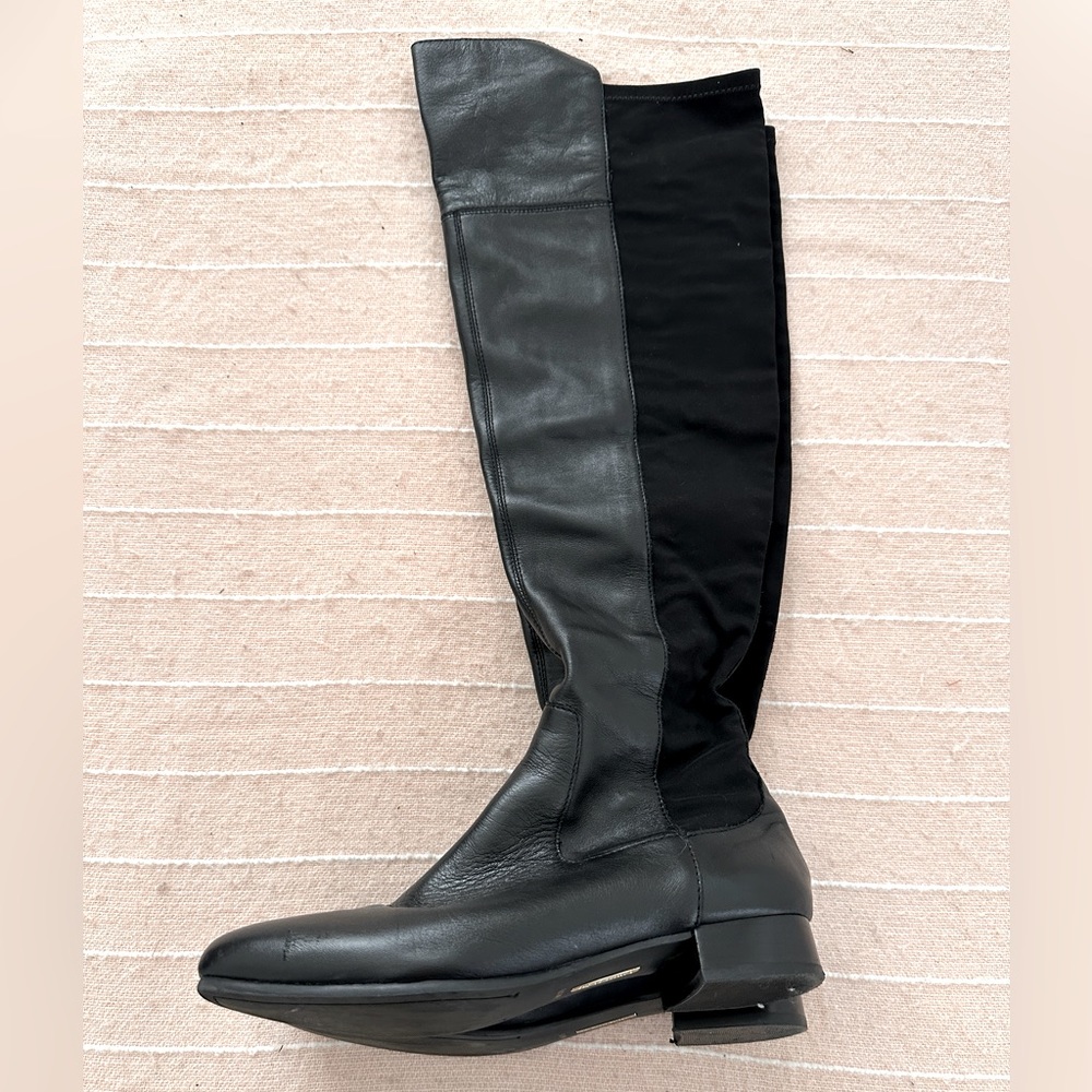 Over the Knee Flat boots Size 7.5 Black